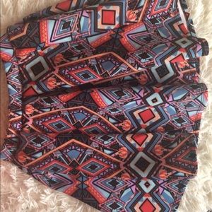 Pleated Skirt with a Unique Design